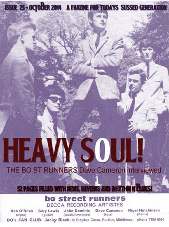 Issue 25 of Heavy Soul mod fanzine now available