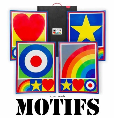 Motifs limited edition box set by Sir Peter Blake