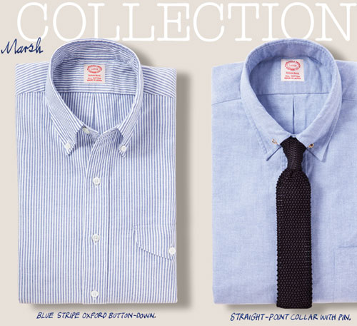 Graham Marsh-designed Vintage Ivy Collection shirts at Kamakura