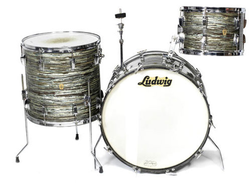 Keith Moon's 1964 Ludwig drum kit going up for auction at Bonhams in London