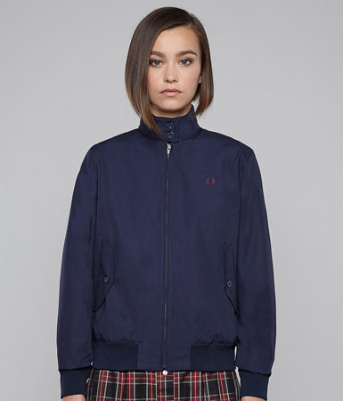Fred Perry reissues: Classic Harrington Jacket for women
