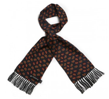 Vintage-style paisley silk scarves by Knightsbridge