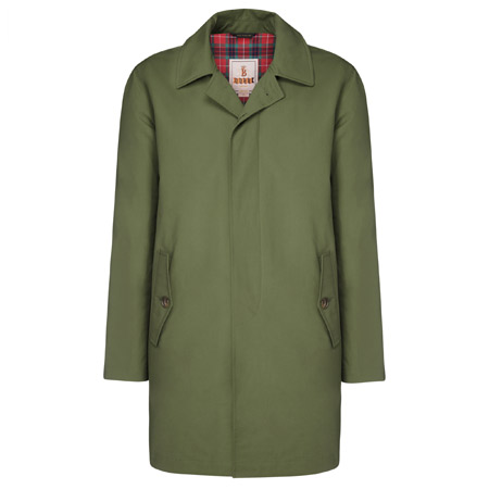 Ready for the rain: Baracuta G10 overcoat