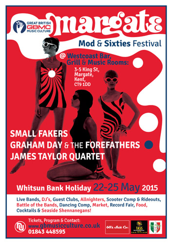 Whitsun back holiday Margate mod and sixties festival