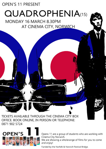 Quadrophenia cinema screening in Norwich