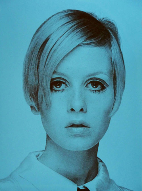 Twiggy I and Twiggy II silkscreen prints by David Studwell