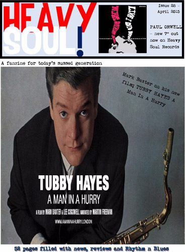 Issue 28 of Heavy Soul mod fanzine now available