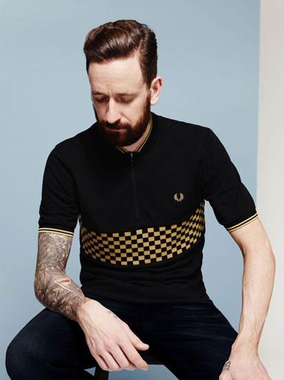 The Bradley Wiggins Collection spring / summer 2015 by Fred Perry