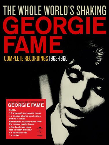 Coming soon: Georgie Fame - The Whole World’s Shaking 1963-1966 box sets