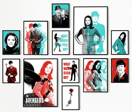 The Avengers officially-licensed pop art prints by Art & Hue