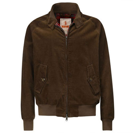 Italian corduroy Baracuta G9 harrington jackets