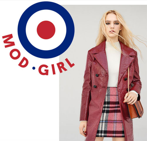 Topshop introduces a Mod Girl collection