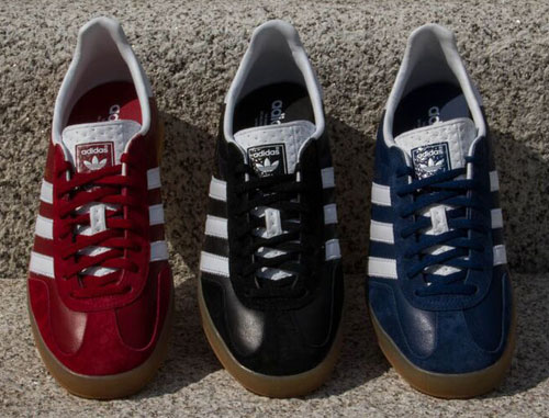 Adidas Gazelle Indoor leather trainers reissue