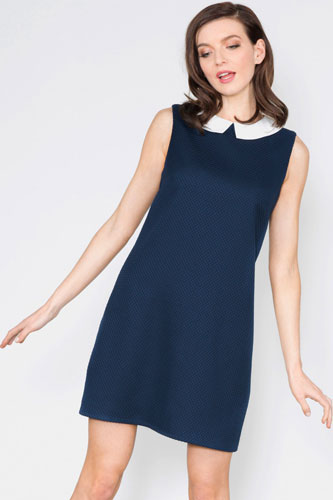 1. Chloe Collar Jacquard Dress at Sugarhill Boutique