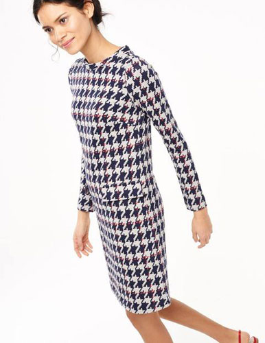 3. Sixties Jacquard Tunic Dress at Boden