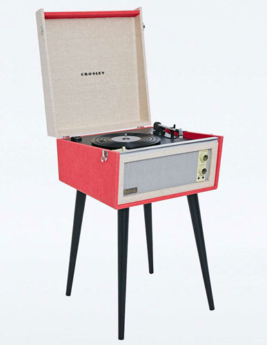 1960s-style UO X Dansette Bermuda standing record player