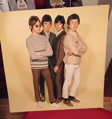 eBay watch: 1960s Small Faces shop display panel