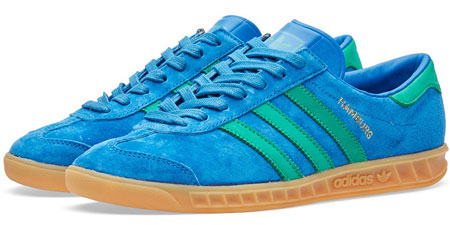 1970s Adidas Hamburg trainers back in three shades