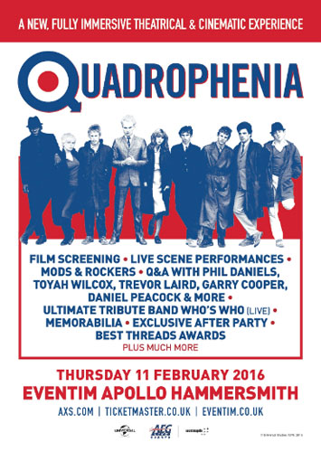 Fully immersive Quadrophenia screening at the Hammersmith Apollo London