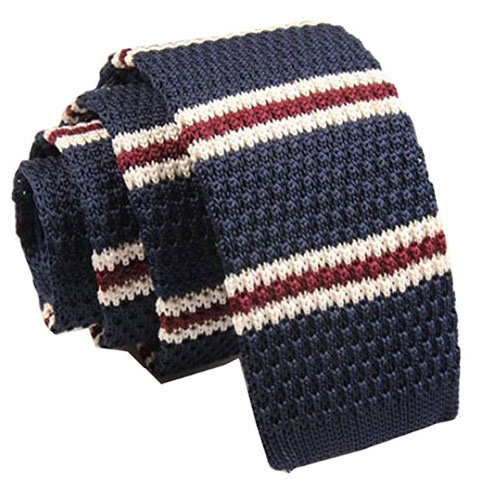 Budget vintage-style knitted ties at Amazon