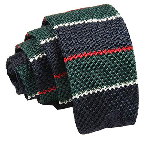 Budget vintage-style knitted ties at Amazon