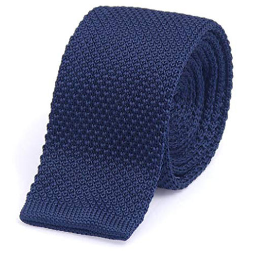 Budget vintage-style knitted ties at Amazon