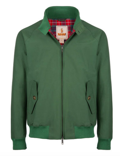 Two new colours now available for the Baracuta G9 Harrington jacket