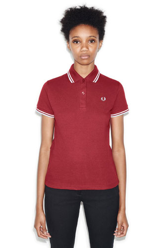 Mod classic: G12 Made in England Fred Perry polo shirt for women
