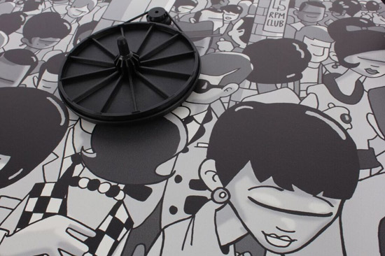 Pete McKee designs mod club-inspired Rega Club turntable for Record Store Day