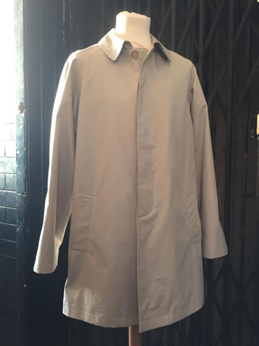 1966 Harry Palmer raincoat by Lancashire Pike