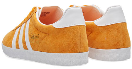 Adidas Gazelle OG trainers return in a bright orange suede finish