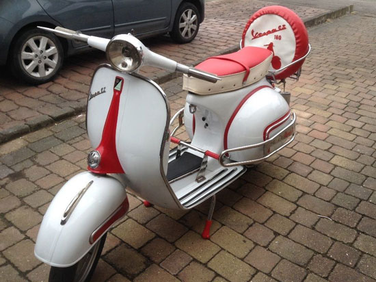 1962 Vespa GS160 Mk I scooter