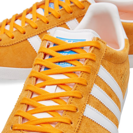Adidas Gazelle OG trainers return in a bright orange suede finish