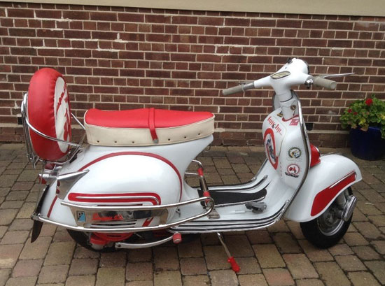 1962 Vespa GS160 Mk I scooter