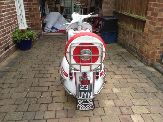 1962 Vespa GS160 Mk I scooter