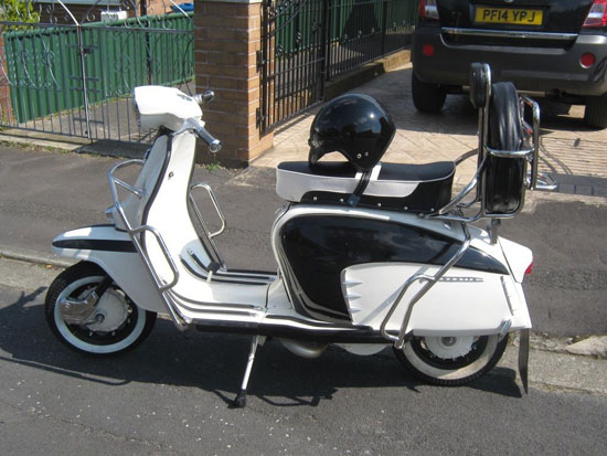 Italian 1966 Lambretta LI 125 Special scooter