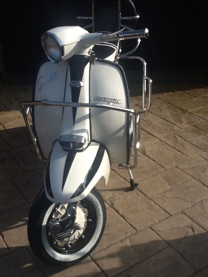 Italian 1966 Lambretta LI 125 Special scooter