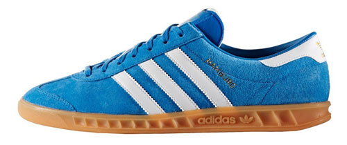 Adidas Hamburg trainers return in black and blue suede options