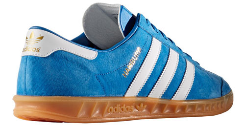 Adidas Hamburg trainers return in black and blue suede options