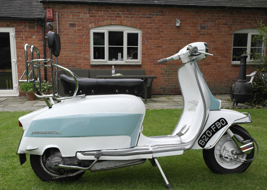 1963 Lambretta Li 150 scooter with original bill of sale