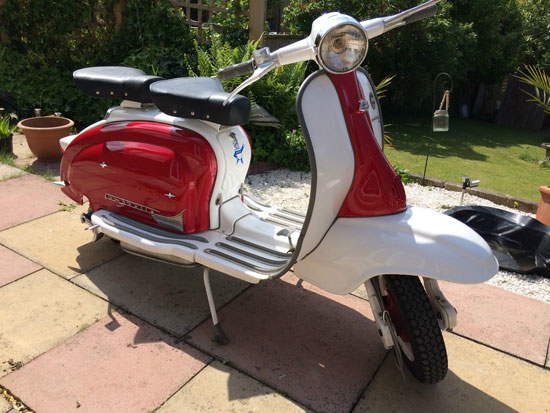 1961 Lambretta Li 125 Series 2 scooter