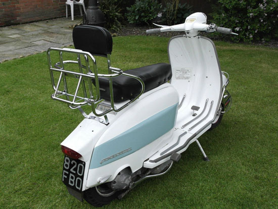 1963 Lambretta Li 150 scooter with original bill of sale