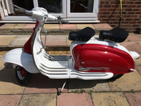 1961 Lambretta Li 125 Series 2 scooter