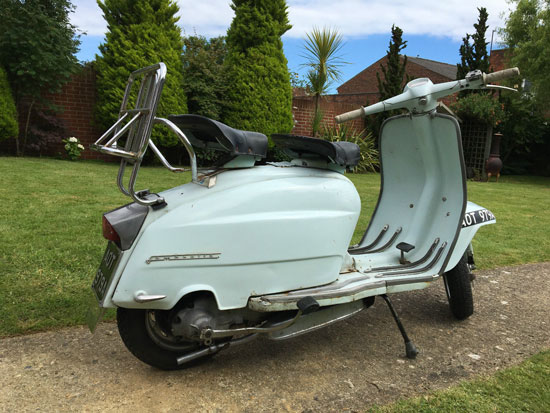 As seen on TV: 1963 Lambretta Li 125 Series 3 from AXA advert on eBay