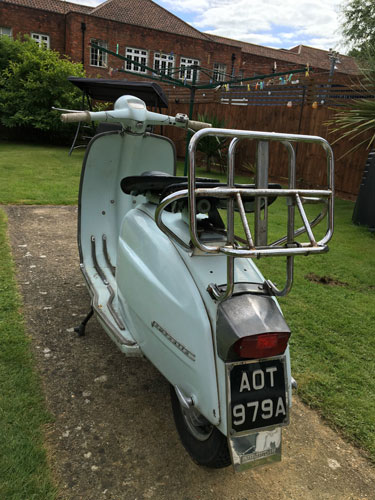 As seen on TV: 1963 Lambretta Li 125 Series 3 from AXA advert on eBay