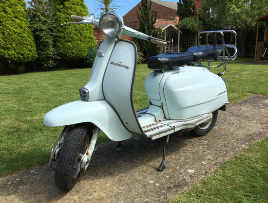 As seen on TV: 1963 Lambretta Li 125 Series 3 from AXA advert on eBay