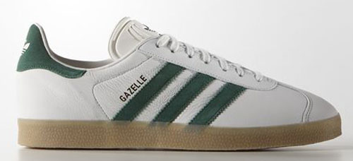 Adidas Gazelle trainers back in two leather finishes