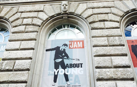 The Jam About The Young Idea exhibition in Liverpool