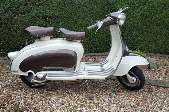 1960 Italian-made Lambretta Li 125 scooter