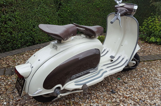 1960 Italian-made Lambretta Li 125 scooter